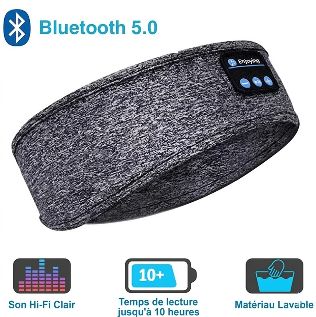 Bandeau Connecté Sommeil Bluetooth 5.0 – Masque Yeux & Écouteurs Intégrés | Collection Nemuri – | Studio Nichijo Paris