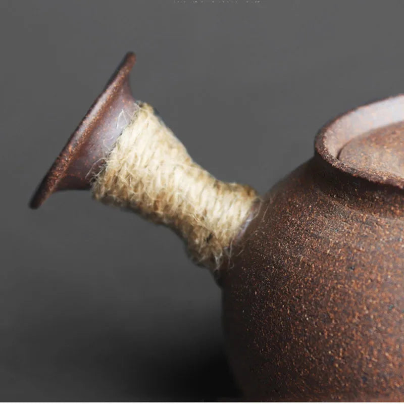 Théière Argile Poignée Latérale – Fabrication Artisanale – | Studio Nichijo Paris