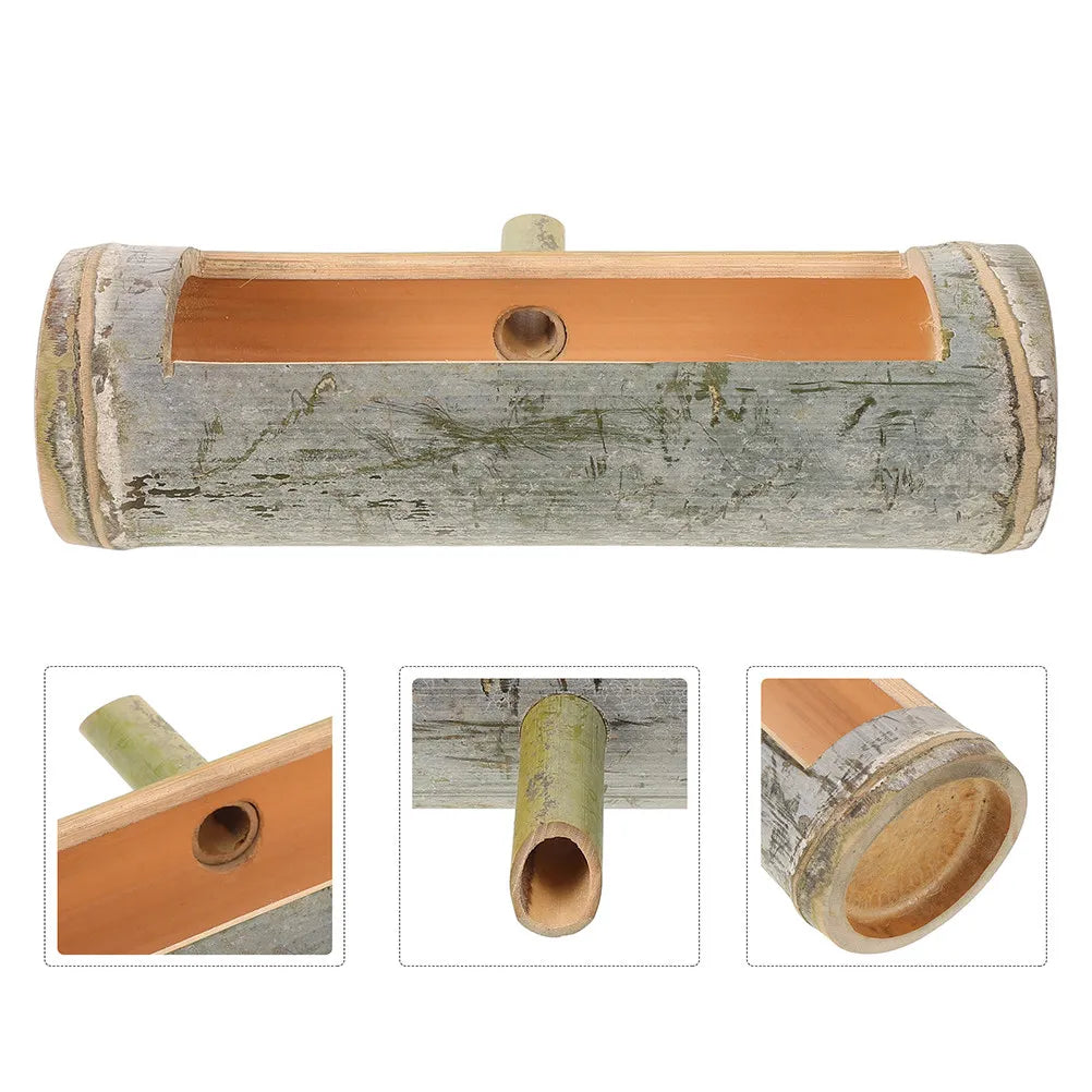 Fontaine Bambou Fait Main Jardin Aquarium Bassin — Fabrication Artisanale – | Studio Nichijo Paris