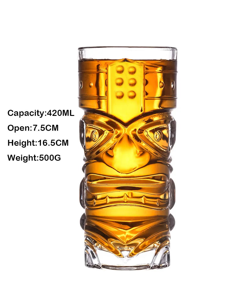 Verre Whisky Cristal Martelé Japonais 400ml XO Cognac 400 ml — Fabrication Artisanale – Jaune | Studio Nichijo Paris