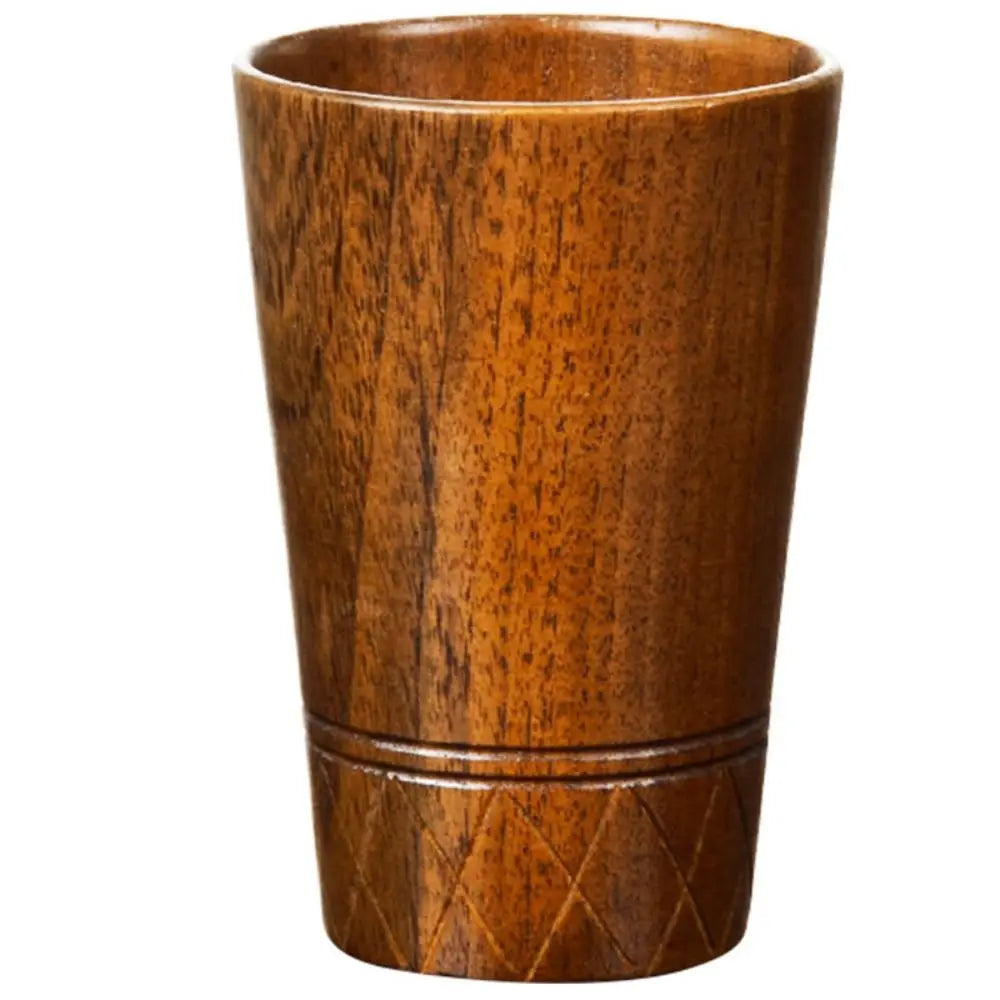Tasse Bois Anti-Brûlure Fait Main Rétro Thé Café — Fabrication Artisanale – | Studio Nichijo Paris