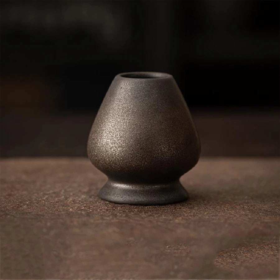 Support Chasen en Poterie — Porte-Fouet à Thé Matcha - Fabrication Artisanale – Mu | Studio Nichijo Paris