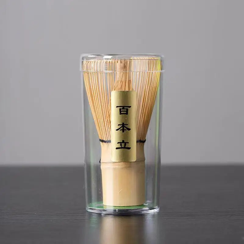 Service à Thé Matcha — Bol Céramique & Fouet Bambou — Fabrication Artisanale – | Studio Nichijo Paris