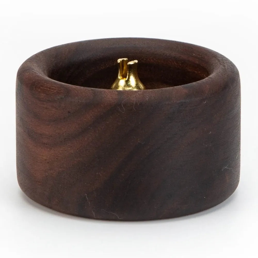 Porte-Encens Rond en Bois Rétro – Fait à la Main – | Studio Nichijo Paris