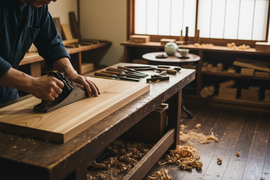 Le bois massif et l’artisanat japonais
