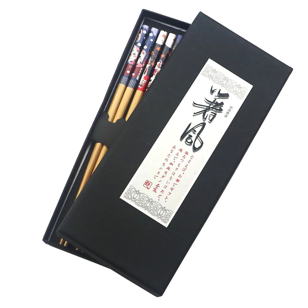 Baguettes Bambou Sushi Hashi Réutilisables Lot 5 Paires — Fabrication Artisanale – | Studio Nichijo Paris