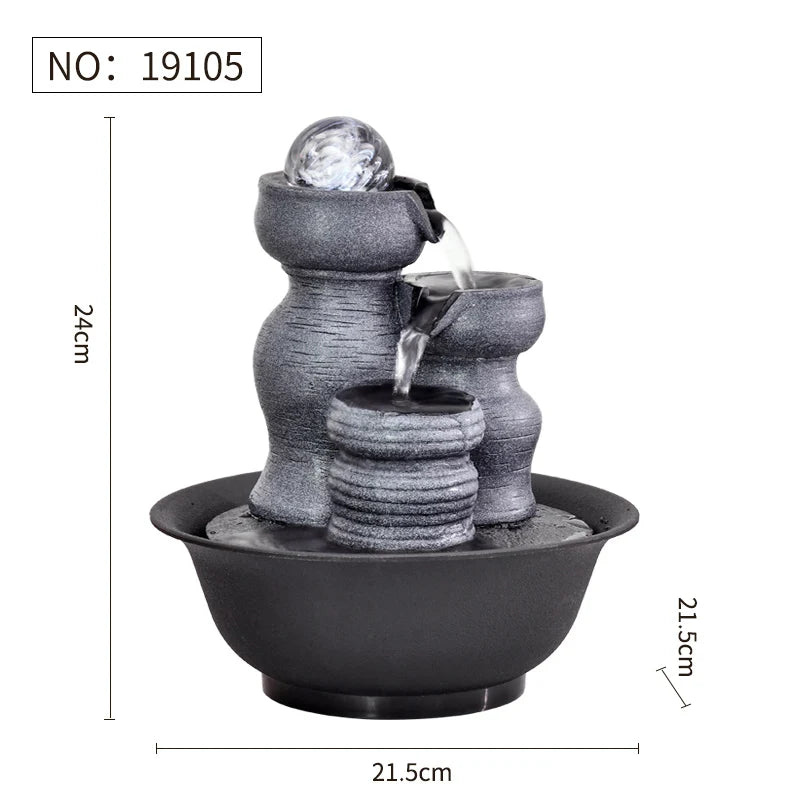 Fontaine Artisanale Feng Shui - Nagomi – Shizuku (Goutte de Rosée) | Studio Nichijo Paris