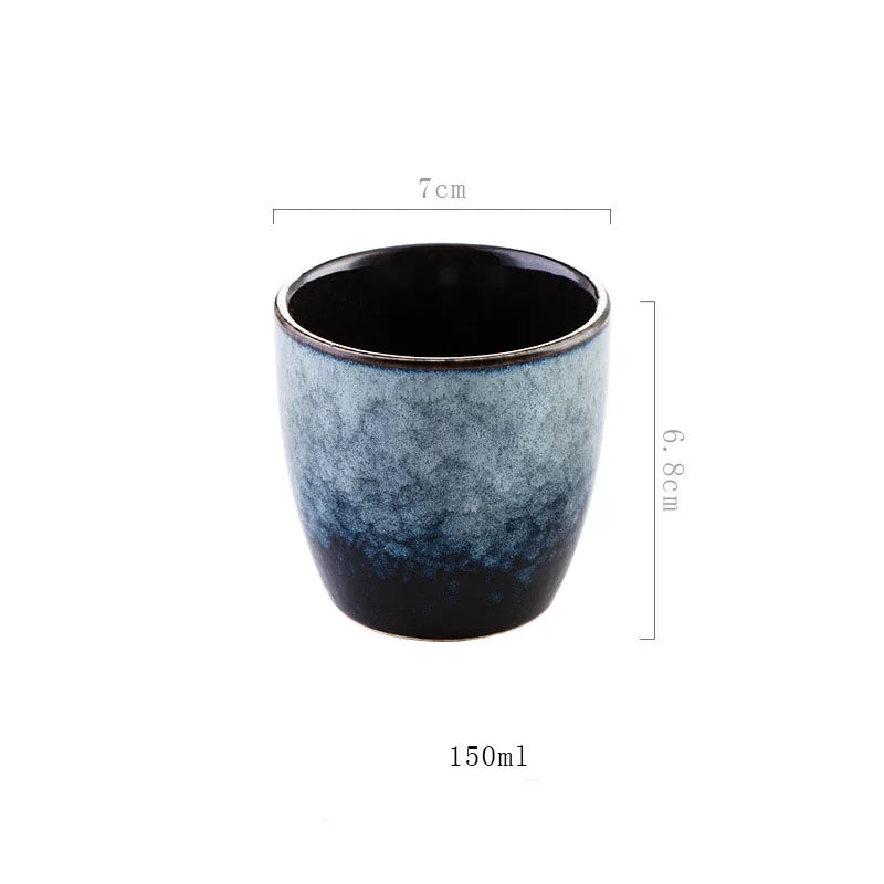 Tasse à Thé Céramique Japonaise Rétro — Fabrication Artisanale – Hikari | Studio Nichijo Paris
