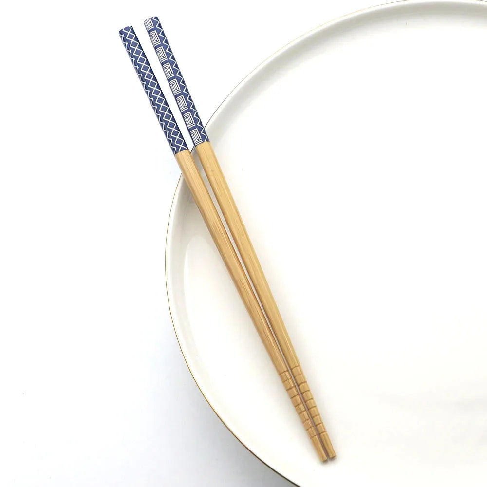 Baguettes Bambou Sushi Hashi Réutilisables Lot 5 Paires — Fabrication Artisanale – | Studio Nichijo Paris