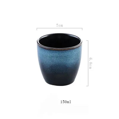 Tasse à Thé Céramique Japonaise Rétro — Fabrication Artisanale – Wabi | Studio Nichijo Paris