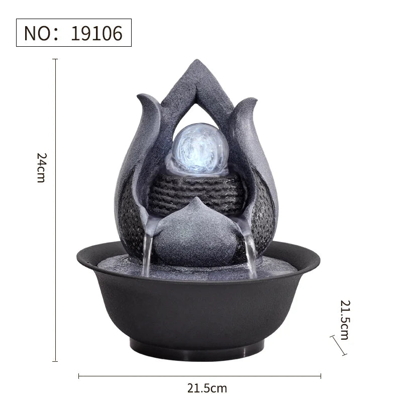 Fontaine Artisanale Feng Shui - Nagomi – Ryu-Sen (La Source du Dragon) | Studio Nichijo Paris