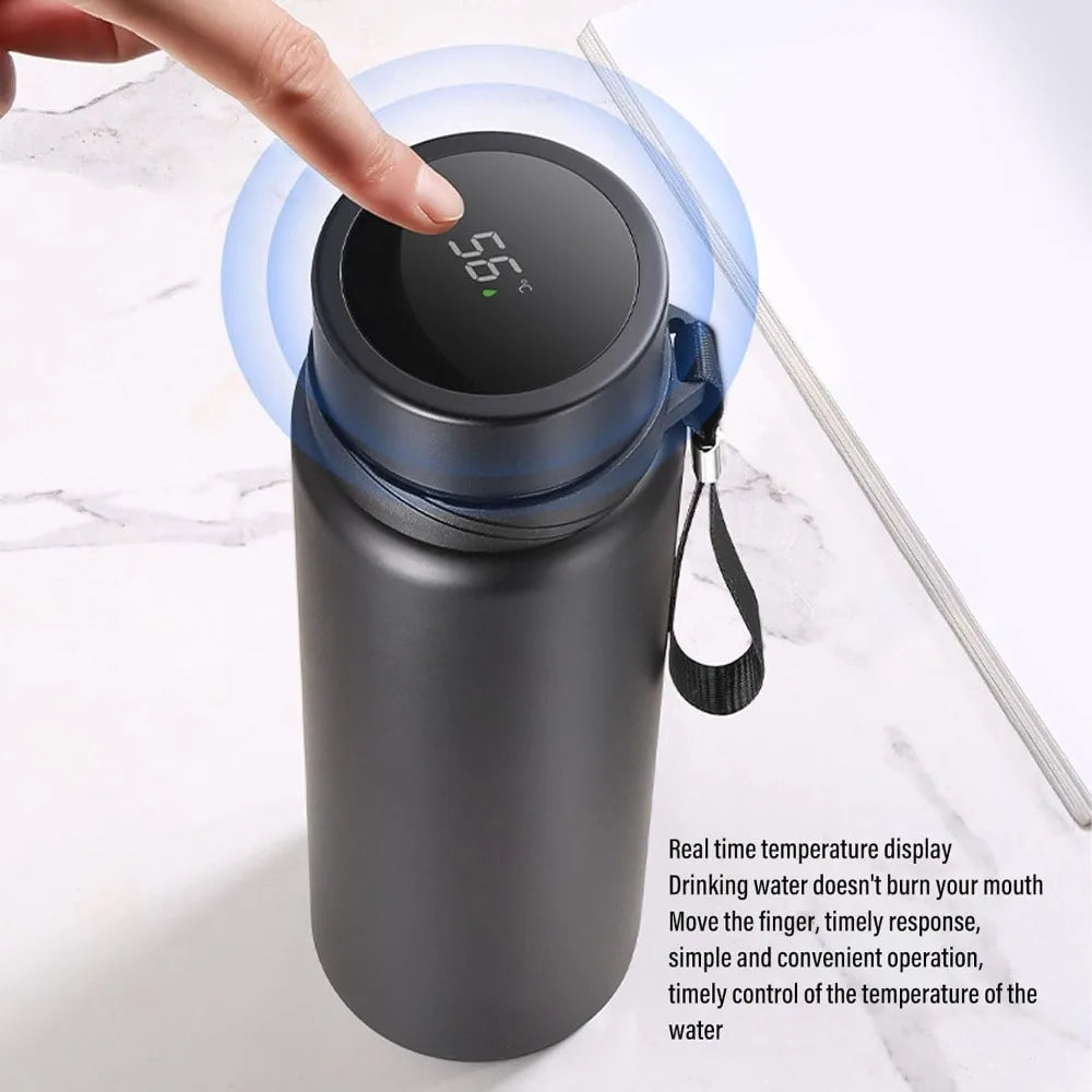 Gourde Inox 1L Isotherme Sport Couvercle Paille – | Studio Nichijo Paris