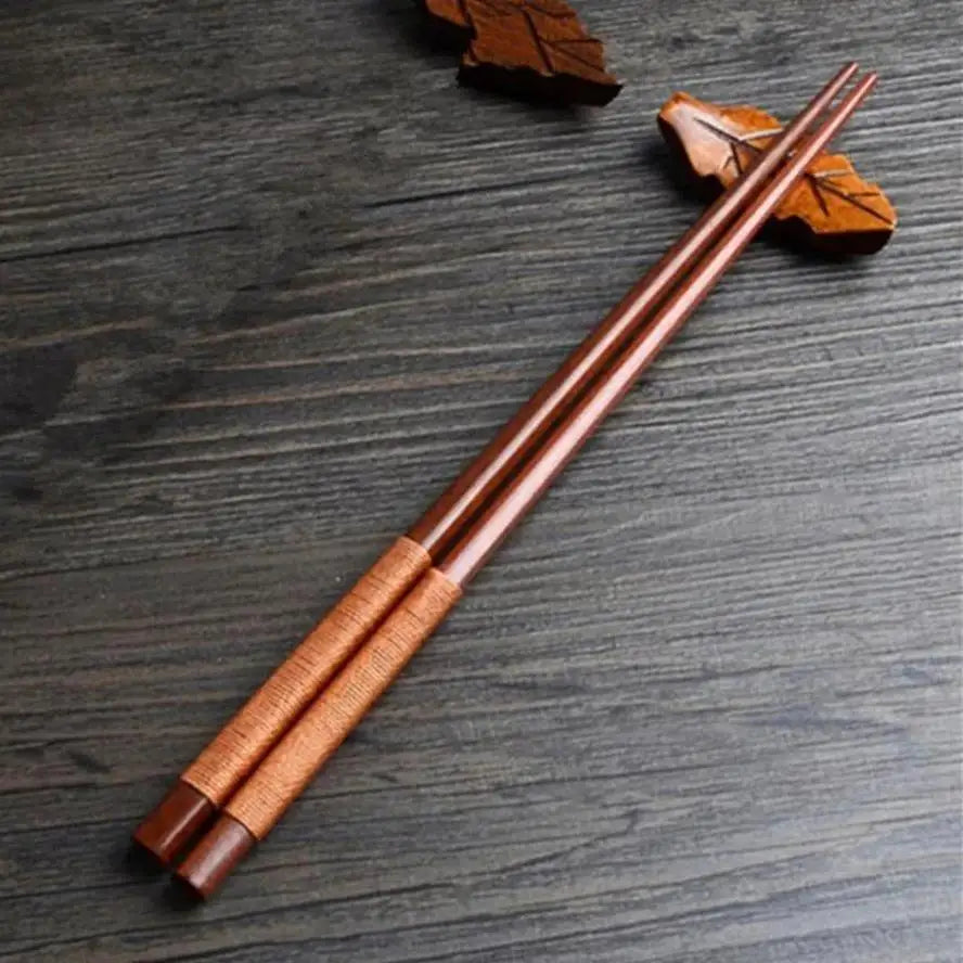 Baguettes Châtaignier Naturel Fait Main 23,5cm Coffret Cadeau — Fabrication Artisanale – | Studio Nichijo Paris