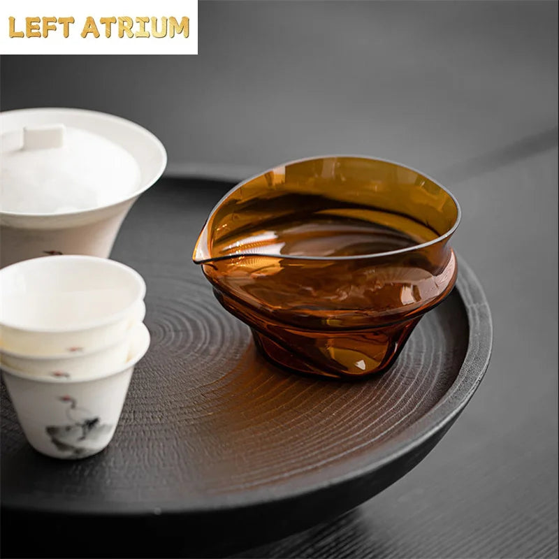 Pichet à Thé Verre Japonais Résistant Chaleur Cha Hai 200 ml — Fabrication Artisanale – | Studio Nichijo Paris