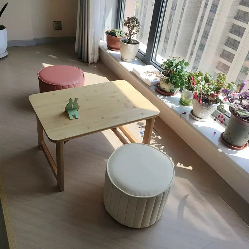 Table Pliante en Bois – Tatami & Bureau – Fabrication Artisanale – | Studio Nichijo Paris