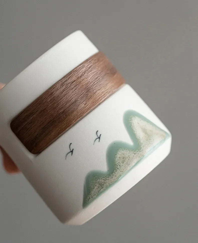 Service à Thé Gaiwan en Porcelaine – Fabrication Artisanale – | Studio Nichijo Paris