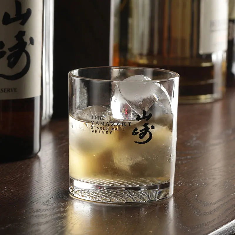 Verre Whisky Cristal Hibiki Pastel Coffret Cadeau — Fabrication Artisanale – | Studio Nichijo Paris
