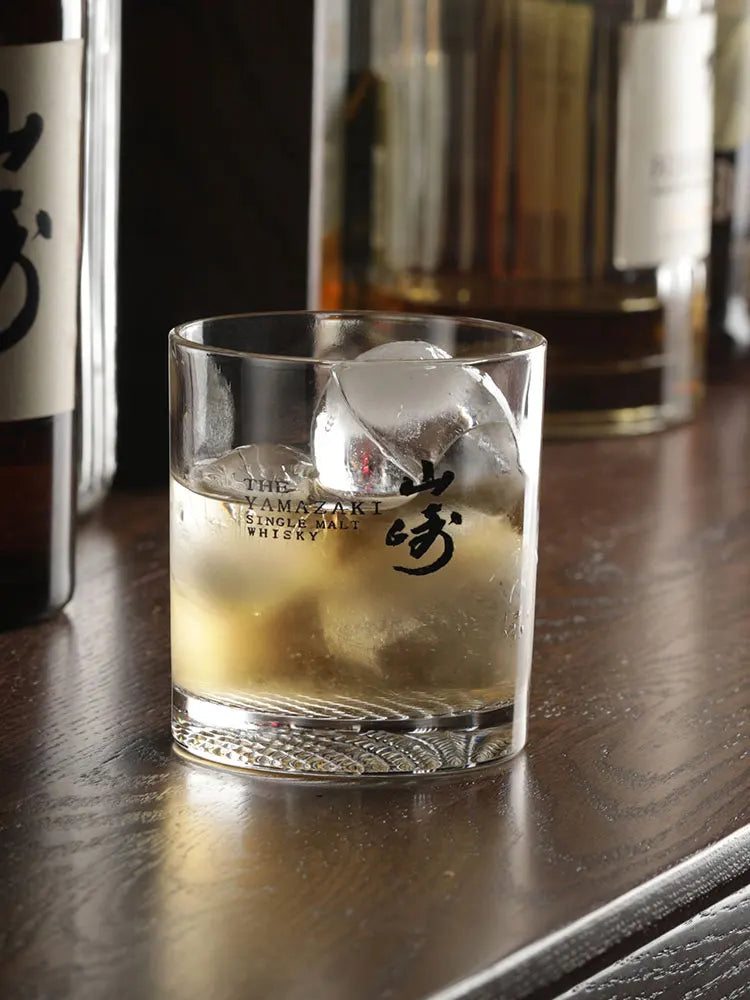 Verre Whisky Cristal Hibiki Pastel Coffret Cadeau — Fabrication Artisanale – | Studio Nichijo Paris