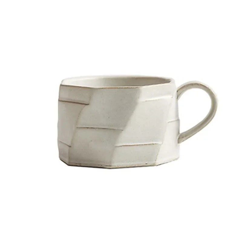 Tasse Céramique Vintage Japonaise – Fabrication Artisanale – Haku | Studio Nichijo Paris