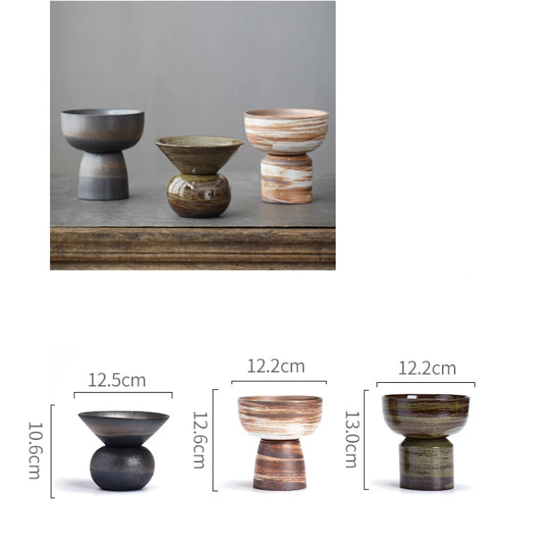 Plateau à Thé & Fruits en Céramique – Fabrication Artisanale – | Studio Nichijo Paris