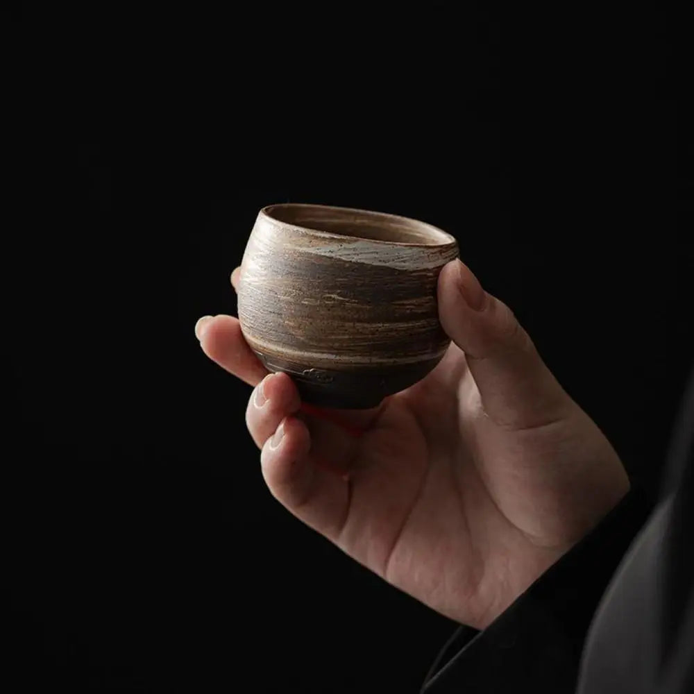 Tasse à Thé 200 ml en Grès Japonais, Matcha — Fabrication Artisanale – | Studio Nichijo Paris