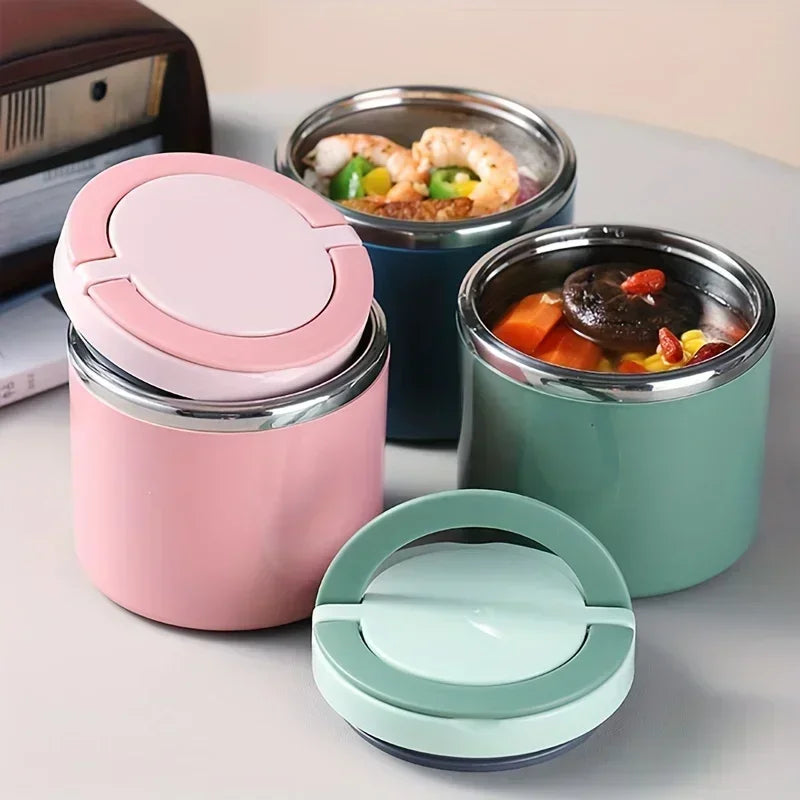 Thermos Inox 630ml-1L Isotherme Soupe Grande Capacité – | Studio Nichijo Paris