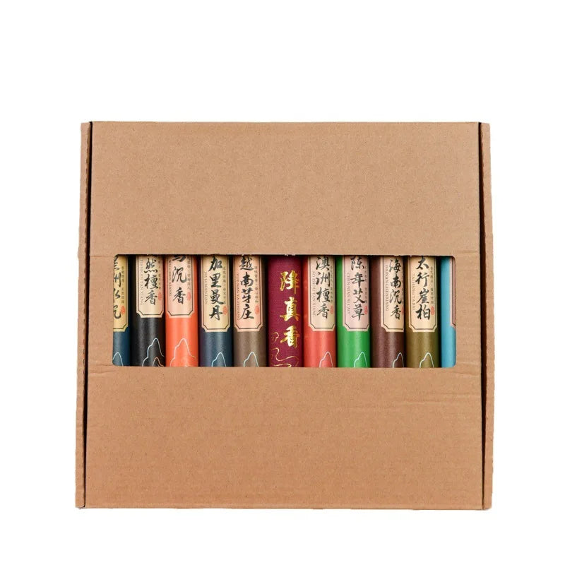 Coffret Encens Bois de Santal – 11 Parfums Naturels – | Studio Nichijo Paris