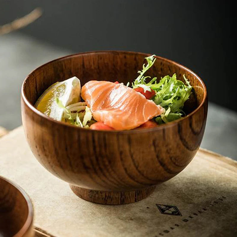 Filles à Soupe Miso Japonais en Bois, pour Dessert, Riz, Alimentation pour Bébé, Snack, diligence, Récipient Alimentaire, Ustensiles de Cuisine, 1 Pièce – | Studio Nichijo Paris