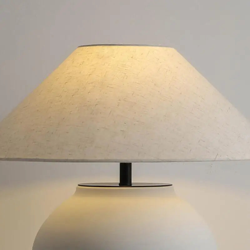 Lampe de Table Céramique Wabi-Sabi – Chevet & Salon – | Studio Nichijo Paris