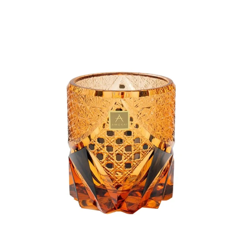 Verre Cristal Edo Taillé à la Main Luxe — Fabrication Artisanale – | Studio Nichijo Paris