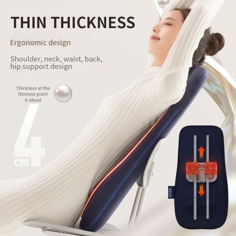 Masseur Shiatsu Dos Chauffant - Coussin Corps Complet – | Studio Nichijo Paris