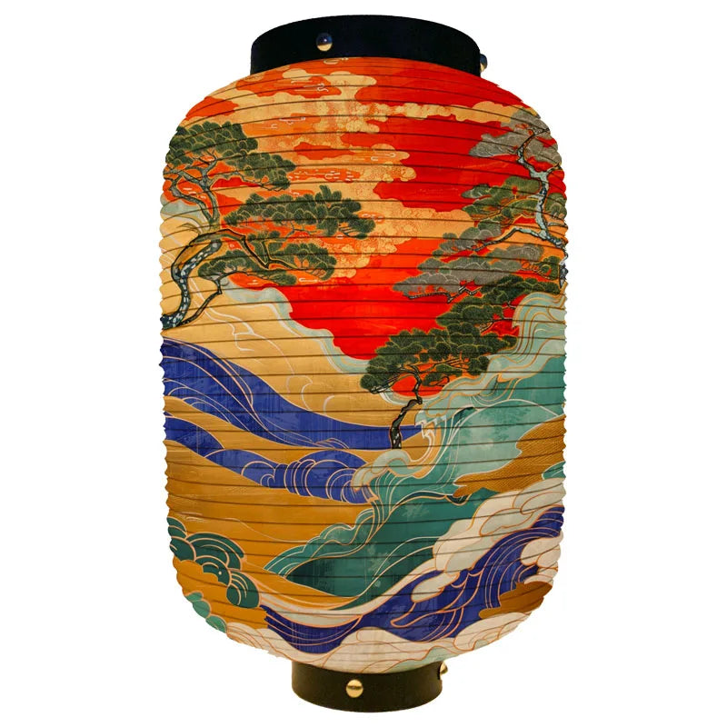 Lanternes Izakaya – Papier Artisanal Intérieur & Extérieur – Akari | Studio Nichijo Paris