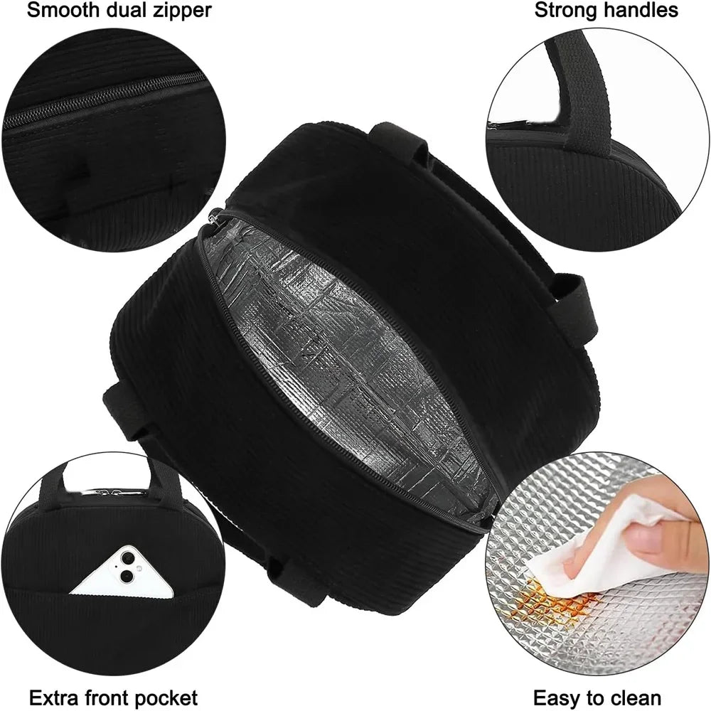 Sac Déjeuner Isotherme Portable Femme Homme – | Studio Nichijo Paris