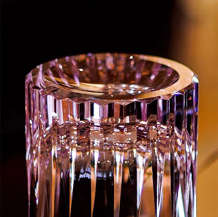 Verre Cristal K9 Edo Kiriko Gravé Luxe Coffret Mariage 260 ml — Fabrication Artisanale – | Studio Nichijo Paris