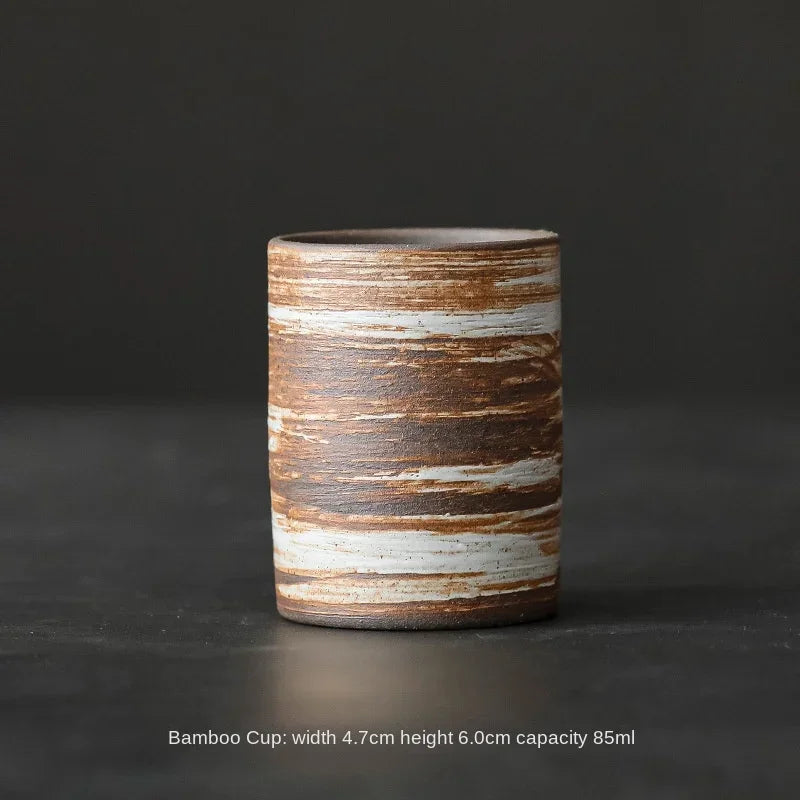 Bol à Thé 200 ml Grès Fait à la Main, Fabrication Artisanale – Wa | Studio Nichijo Paris