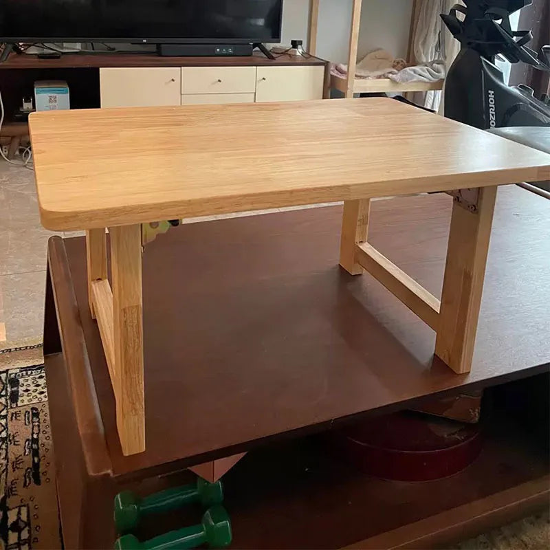 Table Pliante en Bois – Tatami & Bureau – Fabrication Artisanale – | Studio Nichijo Paris