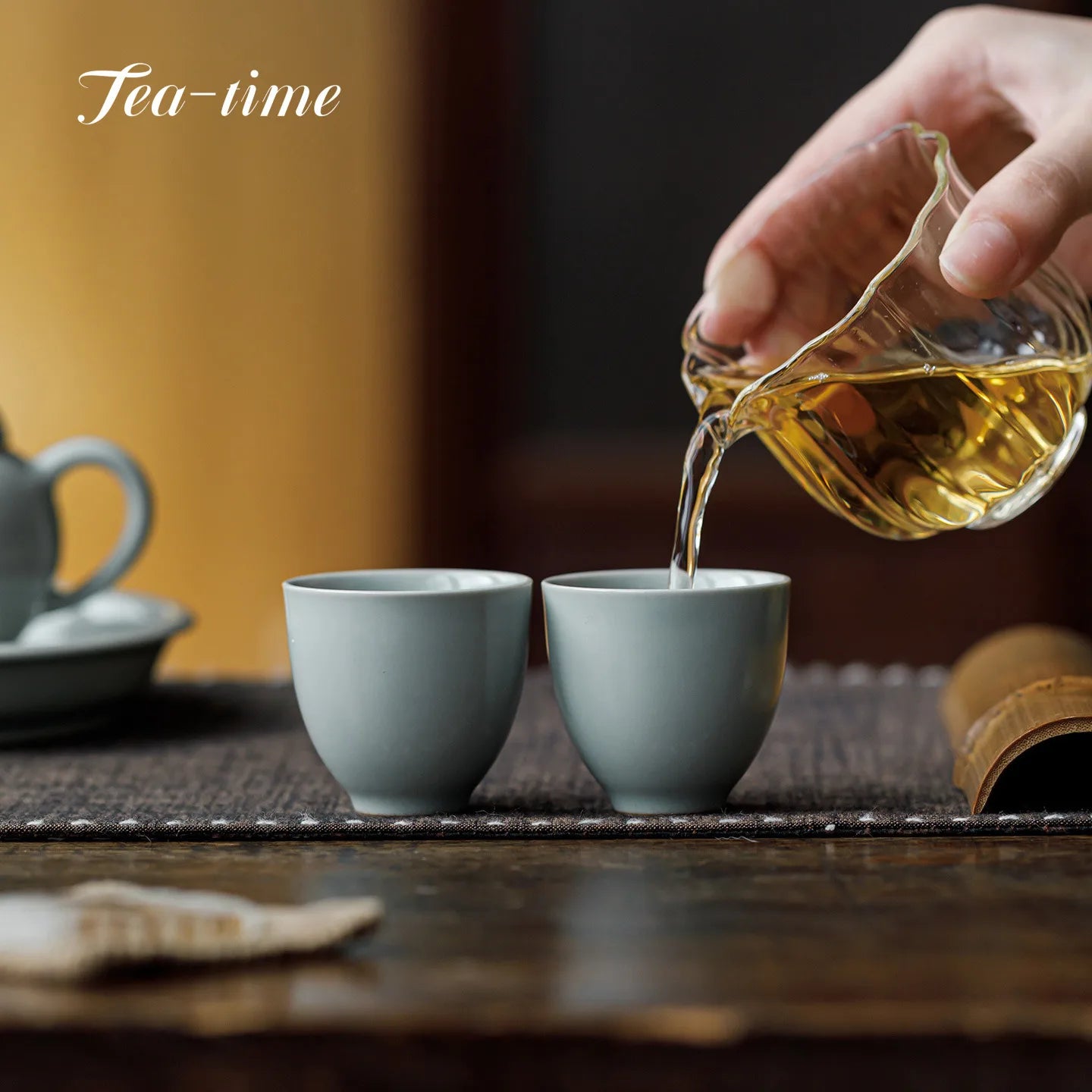 Bol à Thé Porcelaine Ru Kiln Japonais 220ml, Fabrication Artisanale – | Studio Nichijo Paris