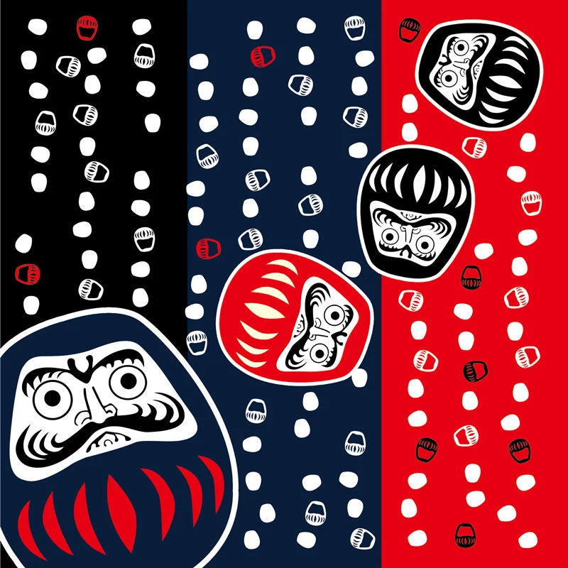Furoshiki 70 x 70cm Japonais – Fabrication Artisanale – Asahi | Studio Nichijo Paris