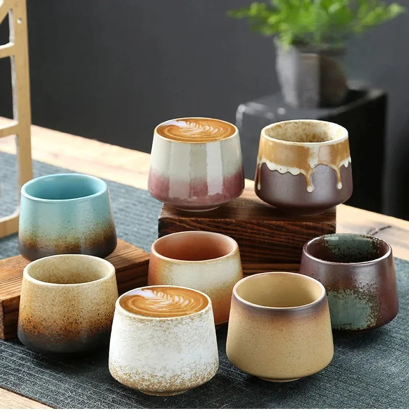 Tasse à Thé Poterie Raku – Glaçage Four – Fabrication Artisanale – | Studio Nichijo Paris