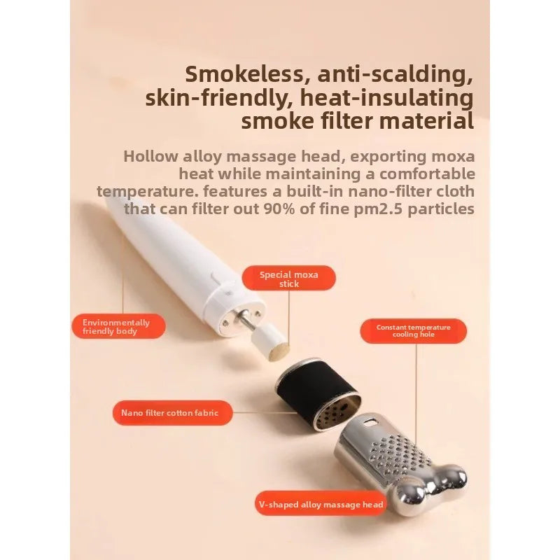 Pot Moxibustion Visage Pêche - Massage Beauté – | Studio Nichijo Paris