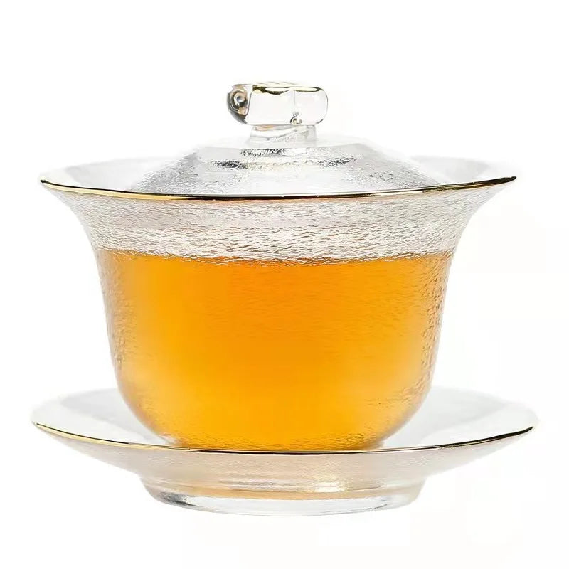 Gaiwan Verre Japonais Résistant à la Chaleur – Fabrication Artisanale – Tsuki | Studio Nichijo Paris