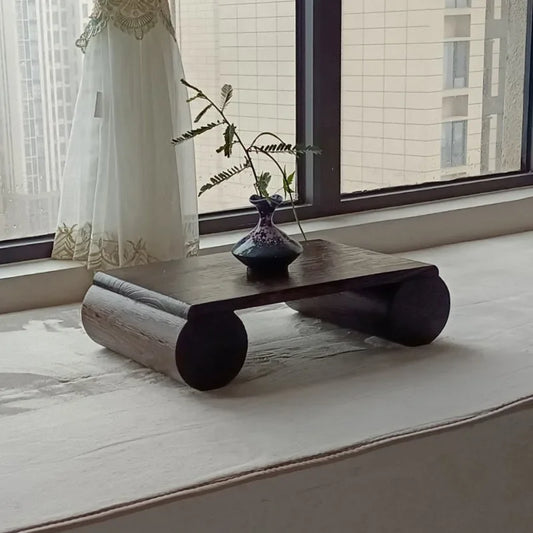 Petite Table Basse en Bois Massif – Collection Kagu & Hikari Studio Nichijo Paris