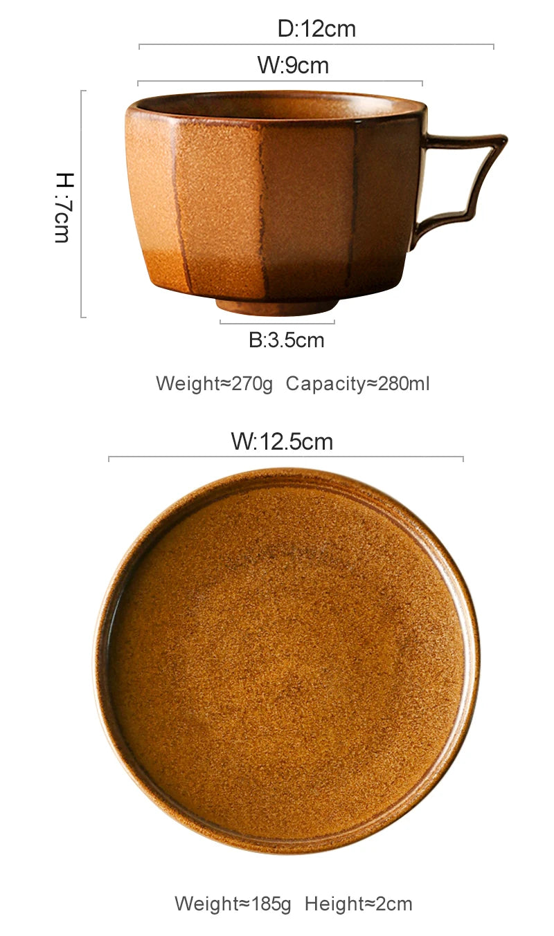 Tasse Café Grès Vintage Japonais, Fabrication Artisanale – | Studio Nichijo Paris