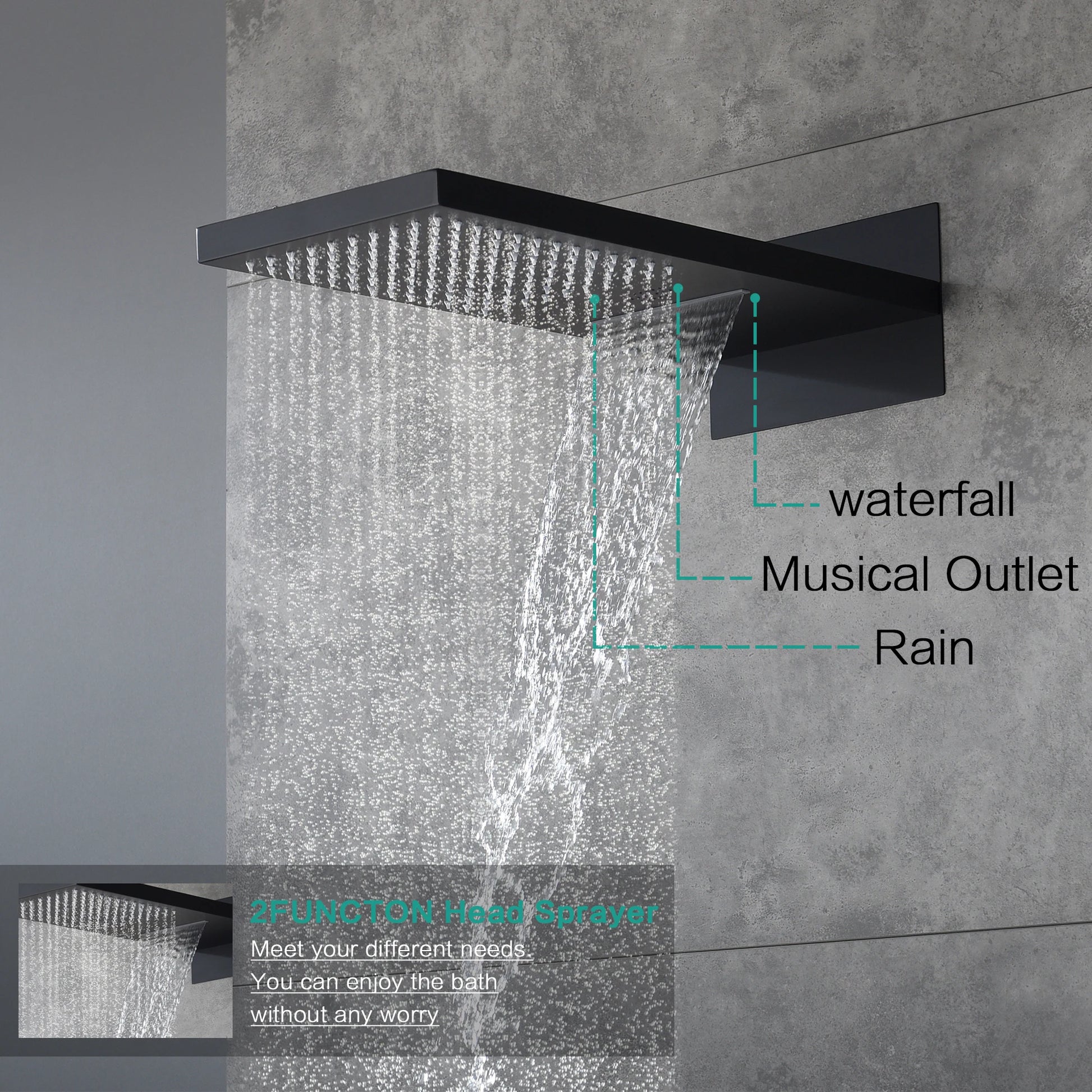 Panneau Douche Tactile Intelligent - Affichage Numérique – | Studio Nichijo Paris