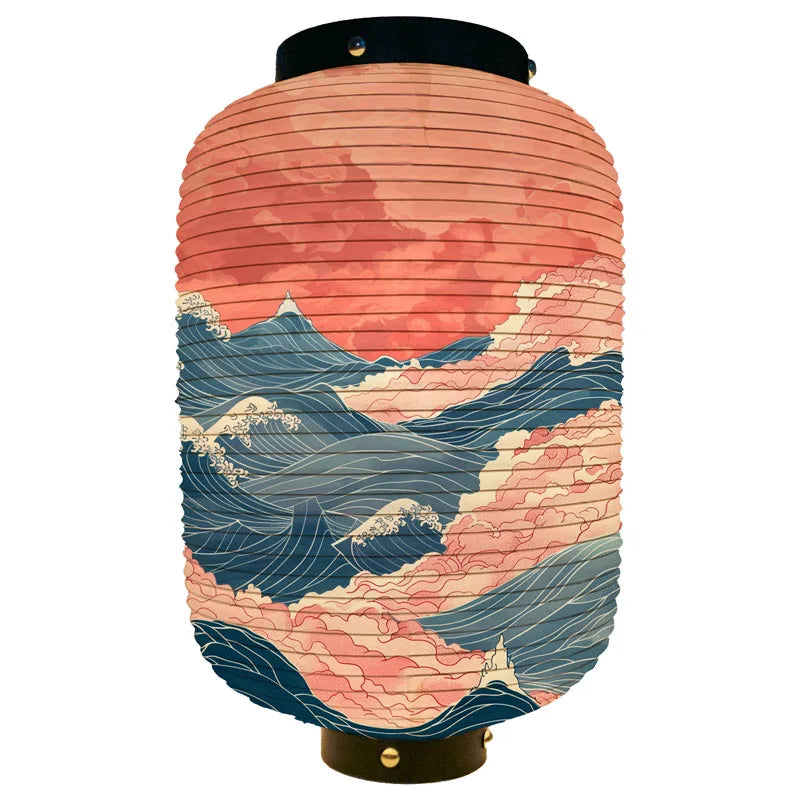 Lanternes Izakaya – Papier Artisanal Intérieur & Extérieur – Yatai | Studio Nichijo Paris