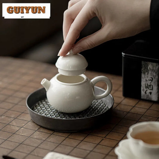 Théière japonaise agaçante en bois d'ange, théière à trous de boule faite à la main, théière chinoise, bouilloire Cha, accessoires de cérémonie de thé, cadeau, 100ml – | Studio Nichijo Paris