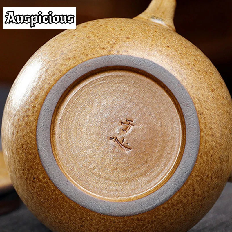 Théière Grès Poignée Latérale 350ml – Fabrication Artisanale – | Studio Nichijo Paris
