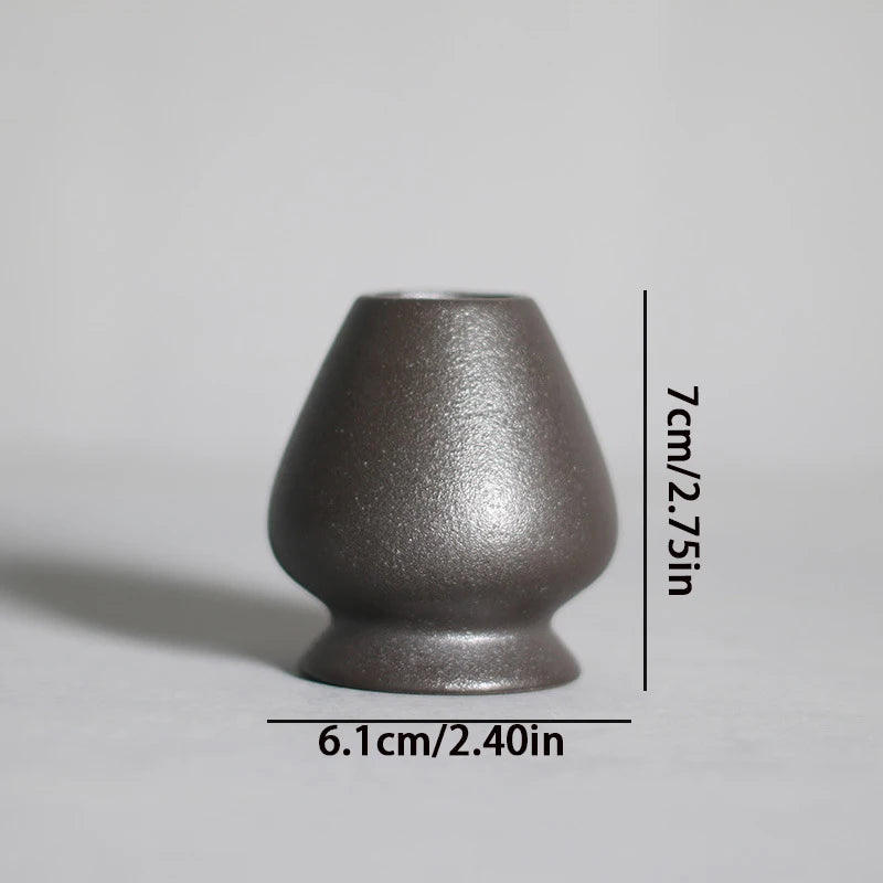 Support Chasen en Poterie — Porte-Fouet à Thé Matcha - Fabrication Artisanale – | Studio Nichijo Paris