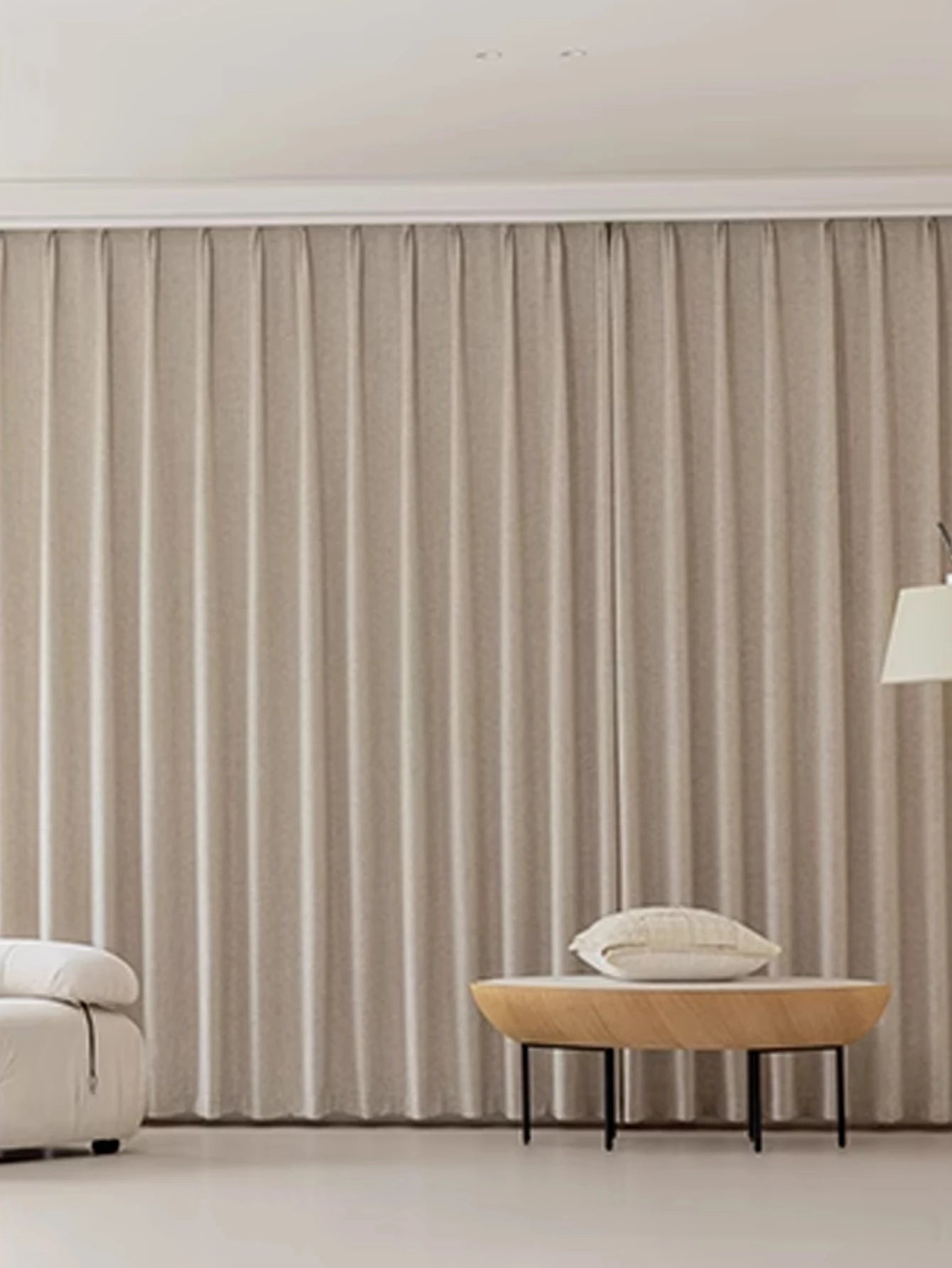 Rideau en Lin Translucide – Collection Kagu & Hikari – | Studio Nichijo Paris