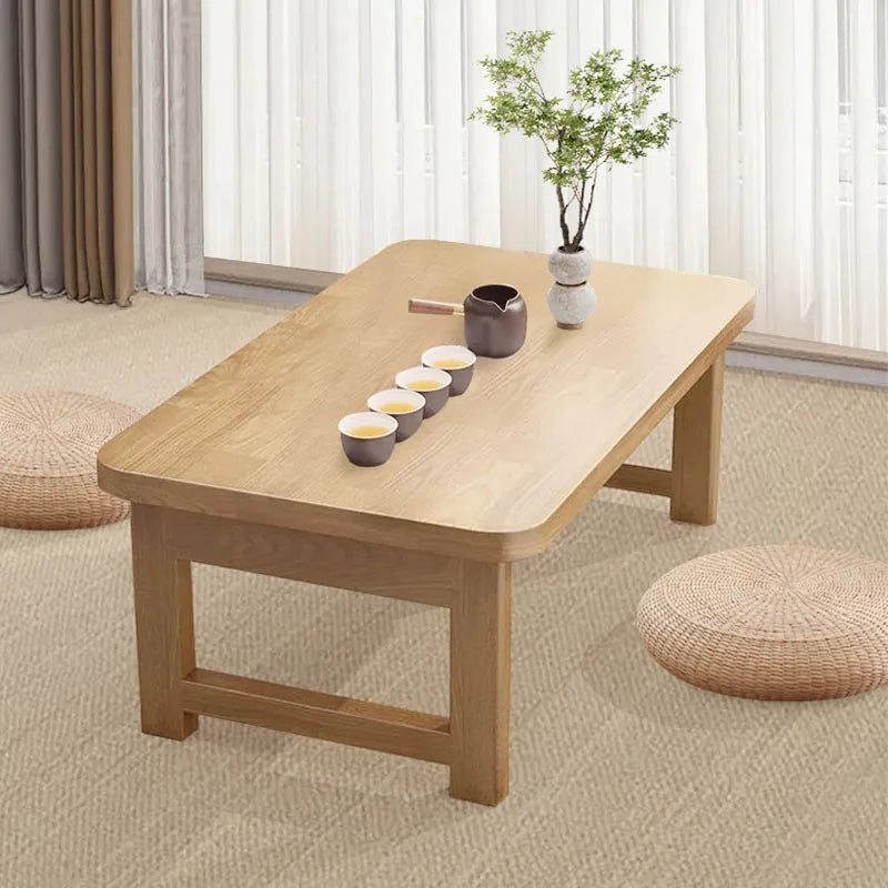 Table Pliante en Bois – Tatami & Bureau – Fabrication Artisanale – | Studio Nichijo Paris